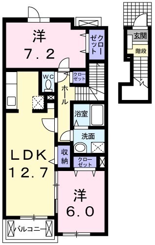 間取図/区画図:間取図