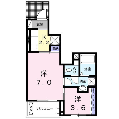 間取図/区画図:間取図